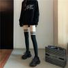 Otoño e invierno integradas pantimedias de terciopelo para mujer para uso exterior artefacto de pierna desnuda JK falsa rodilla cálida gruesa seda de costura de pantorrilla falsa