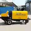 Bomba de Concreto para Entrega, Bomba para Coluna Estrutural Secundária, Máquina Hidráulica para Material de Coluna Estrutural Secundária, Bomba de Entrega de Argamassa para Estrutura de Pedras Finas