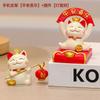 Traga Riqueza e Tesouro Ornamento de Gato Suporte para Celular Decoração Fofa Feita à Mão Artesanato em Resina Ornamento de Mesa de Alto Nível Novo
