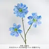 Flores Artificiales Serie Azul para Decoración de Salón de Bodas, Habitación de Boda, Arreglo de Piso de Hotel, Arreglo de Flores de Hortensia Artificial