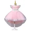 Vestidos Formales de Verano para Niñas Venta al por Mayor Personalizada Vestidos de Piano para Niñas con Faldas Largas Vestidos de Princesa para Niñas Pequeñas Vestidos de Dama de Honor