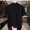 Camisa Polo de Manga Corta para Hombre de Verano Nueva en Stock al por Mayor con Cuello de Solapa a la Moda, Top Versátil de Corte Ajustado para Hombre