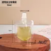 Bolsa Transparente Desechable con Boquilla Bolsa para Leche de Soya Bolsa para Envasado de Líquidos de Medicina Tradicional China Bolsa de Plástico para Bebidas de Jugo Bolsa Sellada para Yogur