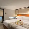 Móveis para Hotel Jingli Quarto Padrão Conjunto Completo Apartamento Cama Box Modelo Quarto Reforma Cama de Casal Instalação Fixa Projeto Fábrica de Móveis