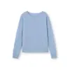 Suéter de Felpa Pequeña para Ropa de Hong Kong y Americana, Capa Base de Lana+Cachemira para Mujer, Estilo Otoño e Invierno, Capa Interior de Felpa