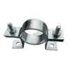 Grampos de Suporte, Grampos para Tubo de Dreno de Ponte, Grampos de Fixação de Tubo, Grampos de Posicionamento de Tubo de Drenagem de Viaduto, Aço Inoxidável