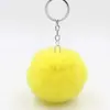 568cm Chaveiro Pingente Bola de Pelo Artificial Acessórios de Decoração para Bolsa Venda por Atacado Frete Grátis Pingente de Corrente