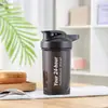 Vaso agitador para mujer, vaso mezclador para batidos sustitutos de comida con proteína en polvo, vaso de agua para deportes fitness, vaso práctico portátil con bola mezcladora