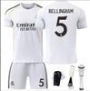 2526 Nova Camisa de Futebol Cavalo Real Camisa de Casa N°. 7 Ronaldo Não. 9 Mbappé Não. 10 Terno Infantil Adulto