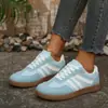 Comercio Exterior Tallas Grandes 2026 Primavera y Otoño Nuevas Zapatillas Casuales Retro para Mujer Cordones Cruzados Tallas Grandes Versátiles Casuales Zapatillas de Tabla