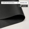 Alfombrilla de ratón casual, extragrande, resistente a las manchas, cuero PU de doble cara, teclado de oficina, escritorio de computadora, material ecológico, fábrica de alfombrillas de cuero