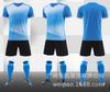 Traje de Uniforme de Fútbol para Niños, Uniforme de Entrenamiento para Competición de Estudiantes de Primaria y Secundaria, Uniforme de Equipo de Verano, Jersey para Hombre y Mujer, Estampado de Números de Manga Corta Deportiva