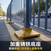 Barandilla estilo Hong Kong barandilla de acera municipal centro de la carretera acero de zinc marca profunda barrera de aislamiento de tráfico galvanizado en caliente personalizable