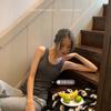 Chaleco Caliente de Terciopelo Estilo Coreano Dongdaemun para Mujer, Forro de Felpa, Engrosado, Ropa Interior Térmica, Camiseta Base Versátil para Mujer