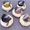 Gafas de Sol Plegables para Mujer, Protección UV400 Polarizadas para Conducir, Gafas de Sol Plegables Compactas Portátiles con Estuche