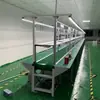 Línea de Ensamblaje Banda Transportadora Taller Línea de Ensamblaje Línea de Producción Automatizada Banco de Trabajo Antiestático Transportador Pequeño