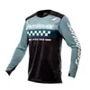 Fasthouse Verão Novo Outdoor Cross-Country Motocicleta Ciclismo Secagem Rápida Manga Longa Camiseta Mountain Bike Downhill Traje