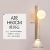 2026 Nova Luz de Fundo para Sofá de Sala de Estar Estilo Wabi-Sabi, Luz de Fundo para Parede de Escada em Travertino Amarelo Estilo Vintage