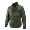 Chaqueta de Negocios para Hombre con Cuello Alto Transfronteriza 2026 Chaqueta de Béisbol Delgada Casual Ropa para Hombre de Comercio Exterior de Moda