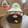 Sombrero de Sol de Verano para Niños con Ala Ancha, Lindo Sombrero de Sol para Bebés, Sombrero de Sol con Silbato Estilo Coreano para Niños y Niñas