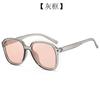 Gafas de sol de moda para mujer 2022, nuevas gafas de sol con montura grande 97041, gafas de sol de moda europea y americana para hombre.