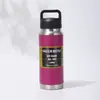 Taza termo de acero inoxidable 304 para viajes transfronterizos, hervidor deportivo de gran capacidad para exteriores, taza de vacío portátil para coche