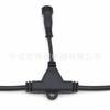 Conector Impermeable Cadena de Luces Cadena de Luces E27 Línea de Cadena de Luces Estándar Europeo Estándar Americano Cadena de Luces Exterior Conector Impermeable Línea de Cadena de Luces E26 Cable de Alimentación