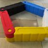 Valla Anticolisión Llena de Agua para Go-Kart, Caballo de Agua, Parque Infantil, Pista Interior y Exterior, Barandilla, Valla de Plástico para Pista Engrosada