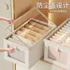 Caja de Almacenamiento de Tela Oxford para Artículos Varios y Ropa, Contenedor de Almacenamiento Doméstico a Prueba de Polvo, Caja Organizadora Grande con Tapa, Visible