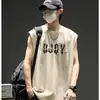 Camiseta sin mangas estilo americano para hombre, Nuevo Chaleco Deportivo de Verano 2026, Camiseta sin mangas moderna y cool para hombre