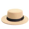 Chapéu de Feltro Estilo de Rua Outono e Inverno, Chapéu Jazz Flat-Top de Cavalheiro Estilo Retro Britânico, Cartola de Performance, Venda Direta de Fábrica