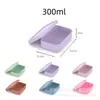 Lonchera de Silicona Personalizada, Caja Cuadrada para Comida Congelada, Caja de Almacenamiento de Alimentos, Caja Sellada, Caja de Conservación de Silicona Engrosada