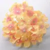 Flor Artificial Hortensia Flor de Boda Flor de Seda Flor de Escenario de Ingeniería Decoración Floral Flor Falsa Accesorios de Boda Flor de Seda Hortensia Pared