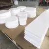 Chapa de PTFE Teflon, Haste e Tubo de Politetrafluoretileno Resistentes a Altas Temperaturas e à Corrosão, Usinagem de Precisão CNC de Peças de Formato Especial
