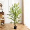 Árbol de helecho de simulación Palma areca Decoración Paisaje micro grande Escenario Árbol artificial de alta gama Decoración de proyecto Decoración suave Adorno de bonsái