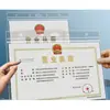 Este Marco es una Cubierta Protectora Impermeable para Tarjetas de Higiene Alimentaria, Certificados de Exhibición y Licencias Comerciales, Adecuado para Colgar en la Pared