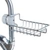 Aço inoxidável torneira de armazenamento rack pia Sundries Rag Storage rack Creative Kitchen Prato de pano Ralo rack de acabamento