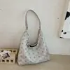 Bolso de Mano de Punto con Diseño Vintage de Nicho Moda Étnica Versátil Gran Capacidad Bolso de Punto Bolso de Hombro Único de Gama Alta