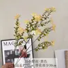Flores artificiais de alta qualidade, pequenas flores silvestres 3D, decoração de casamento com tema de floresta, decoração de vitrine de loja de roupas, margaridas artificiais