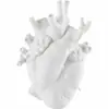 Arreglo Floral Popular Transfronterizo Simulado de Corazón Nueva Versión Decoración de Escritorio para el Hogar en Forma de Corazón Florero de Resina Adornos Decorativos