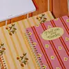 Caderno Espiral Retro de Alta Aparência Personalizado Exclusivo Transfronteiriço Amazon Bloco de Notas Espesso Papelaria de Estudo Planejador A5