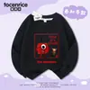 Roupa Estilo Blocos de Montar Digital para Meninos e Meninas, Nova Coleção Primavera, Outono e Inverno 2025, Moletom Infantil Estiloso com Fleece, Blusa Versátil da Moda