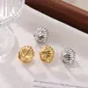 Pendientes de Concha Estilo Influencer de Moda, Personalidad Minimalista, Modernos y Versátiles, Elegantes y de Alta Gama, Accesorios de Anillo Abierto