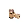 Conector Articulado de Cobre Push-in Legris com Vedação Fixa 0118 12 13