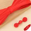 Hengmei Cheongsam Pan de Jade Fragante Botón Chino Hecho a Mano Retro Hanfu Botón Superior Cuenta de Jade Hebilla Decorativa Accesorios