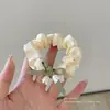 Colección de scrunchies de verano: versátiles ligas coreanas para el cabello, cuerdas para el cabello estilo universitario fresco, accesorios elásticos para el cabello, accesorios para la cabeza para mujeres