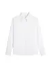 Comercio electrónico transfronterizo, camisa blanca talla 6XL, uniforme de trabajo, uniforme JK para mujer, camisa de trabajo de manga larga, vestimenta profesional