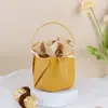 Bolsa de Dulces para Boda Portátil Nueva Caja de Dulces para Boda Bolsa de Dulces de Cuero y Terciopelo Caja de Dulces para Boda Bolsa de Regalo