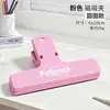 Nuevo clip magnético de cola larga para cuenta manual color macarrón plástico clip magnético para cuenta manual columpio estudiante Clip para facturas y papeles de examen