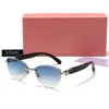 Nuevas Gafas de Sol de Moda Europeas y Americanas sin Marco Ojo de Gato que Cambian de Color para Mujer, Gafas de Sol Protectoras Solares Personalizadas de Moda para Mujer Transfronterizas 3506